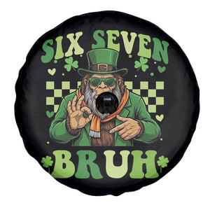 Bigfoot Six Seven Bruh Spare Tire Cover Gen Z Irish Gift TS12 Print Your Wear