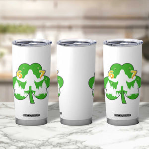 St Patricks Day Bigfoot Shamrock Tumbler Cup Six Seven Meme TS12 Print Your Wear