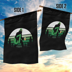 Funny St Patricks Bigfoot Says Six Seven Garden Flag Gen Z Irish Gift TS12 Print Your Wear