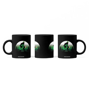 Funny St Patricks Bigfoot Says Six Seven Coffee Mug Gen Z Irish Gift TS12 Print Your Wear