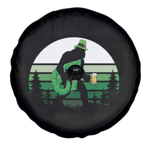 Funny St Patricks Bigfoot Says Six Seven Spare Tire Cover Gen Z Irish Gift TS12 Print Your Wear