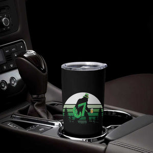 Funny St Patricks Bigfoot Says Six Seven Tumbler Cup Gen Z Irish Gift TS12 Print Your Wear