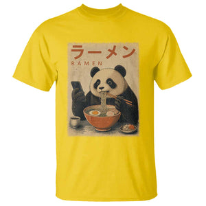 Funny Panda Eating Ramen Scrolling Phone T Shirt Japanese Art Aesthetic TS12 Daisy Print Your Wear