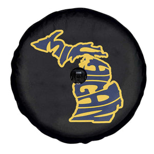 Michigan Lover State Map Pride Souvenir Gift Spare Tire Cover TS12 Print Your Wear