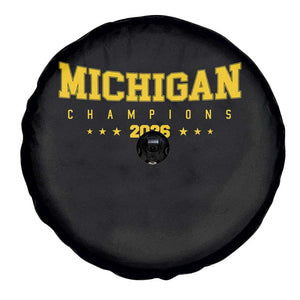 Michigan 2026 Basketball Victory Spare Tire Cover Champions Pride Fan Gift TS12 Print Your Wear