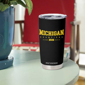 Michigan 2026 Basketball Victory Tumbler Cup Champions Pride Fan Gift TS12 Print Your Wear