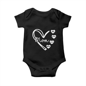 Mama Mommy Mom Bruh Baby Onesie Mothers Day Humor Gift TS12 Black Print Your Wear