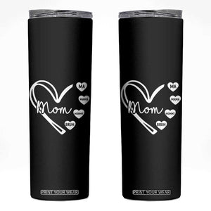Mama Mommy Mom Bruh Skinny Tumbler Mothers Day Humor Gift TS12 Black Print Your Wear