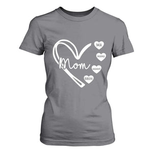 Mama Mommy Mom Bruh T Shirt For Women Mothers Day Humor Gift TS12 Charcoal Print Your Wear