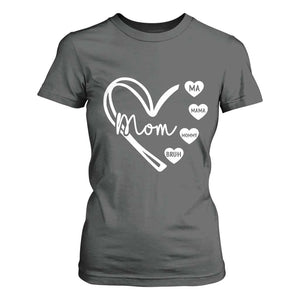 Mama Mommy Mom Bruh T Shirt For Women Mothers Day Humor Gift TS12 Dark Heather Print Your Wear