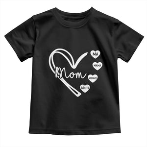 Mama Mommy Mom Bruh Toddler T Shirt Mothers Day Humor Gift TS12 Black Print Your Wear