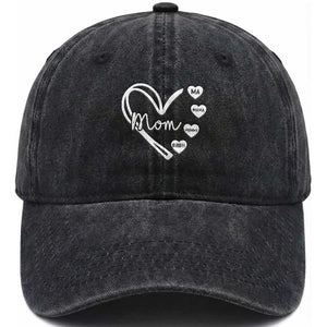 Mama Mommy Mom Bruh Washed Cotton Baseball Cap Mothers Day Humor Gift TS12 Print Your Wear