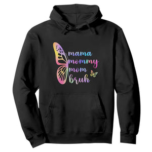 Funny Mom Saying Gift Hoodie Mama Mommy Mom Bruh TS12 Black Print Your Wear