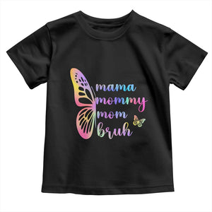 Funny Mom Saying Gift Toddler T Shirt Mama Mommy Mom Bruh TS12 Black Print Your Wear
