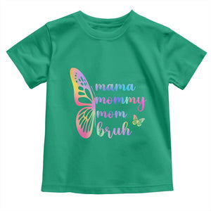 Funny Mom Saying Gift Toddler T Shirt Mama Mommy Mom Bruh TS12 Irish Green Print Your Wear