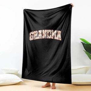 Vintage Floral Grandma Throw Blanket Mothers Day Gift Idea TS12 Print Your Wear