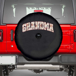 Vintage Floral Grandma Spare Tire Cover Mothers Day Gift Idea TS12 Black Print Your Wear