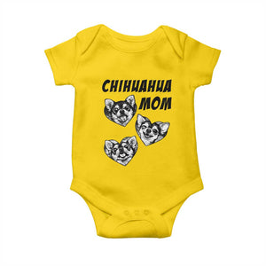 Proud Chihuahua Mom Baby Onesie Ankle Biter Dog Lover TS12 Daisy Print Your Wear