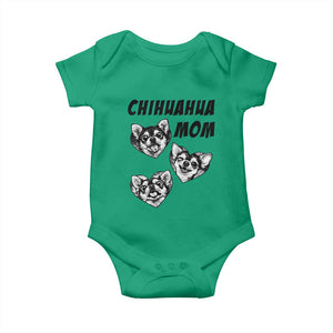 Proud Chihuahua Mom Baby Onesie Ankle Biter Dog Lover TS12 Irish Green Print Your Wear