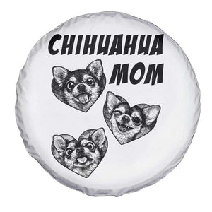 Proud Chihuahua Mom Spare Tire Cover Ankle Biter Dog Lover TS12 Print Your Wear