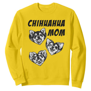 Proud Chihuahua Mom Sweatshirt Ankle Biter Dog Lover TS12 Daisy Print Your Wear