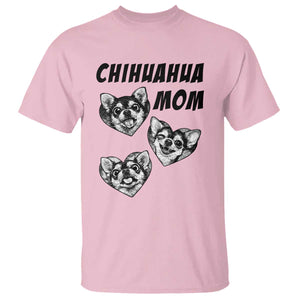 Proud Chihuahua Mom T Shirt Ankle Biter Dog Lover TS12 Light Pink Print Your Wear
