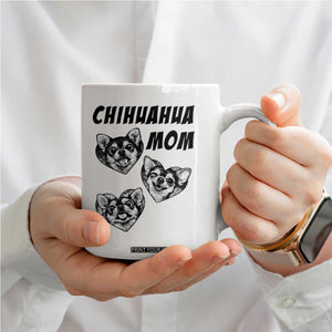 Proud Chihuahua Mom Coffee Mug Ankle Biter Dog Lover TS12 Print Your Wear