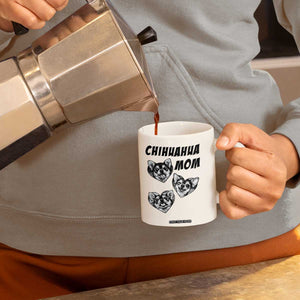 Proud Chihuahua Mom Coffee Mug Ankle Biter Dog Lover TS12 Print Your Wear