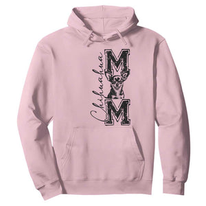 Chihuahua Mom Gift Hoodie Mothers Day Dog Lover TS12 Light Pink Print Your Wear