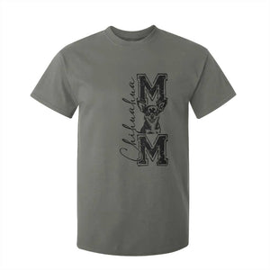 Chihuahua Mom Gift T Shirt For Kid Mothers Day Dog Lover TS12 Military Green Print Your Wear