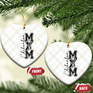 Chihuahua Mom Gift Ceramic Ornament Mothers Day Dog Lover TS12 Print Your Wear