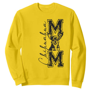Chihuahua Mom Gift Sweatshirt Mothers Day Dog Lover TS12 Daisy Print Your Wear