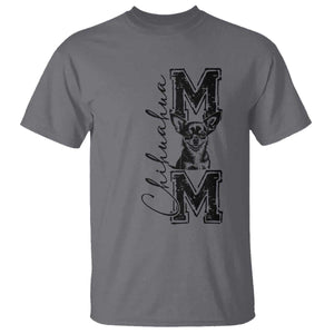 Chihuahua Mom Gift T Shirt Mothers Day Dog Lover TS12 Charcoal Print Your Wear