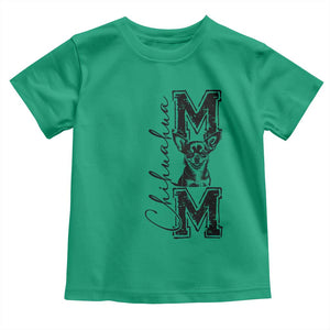 Chihuahua Mom Gift Toddler T Shirt Mothers Day Dog Lover TS12 Irish Green Print Your Wear