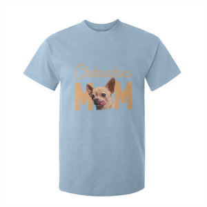 Proud Dog Mom Chihuahua T Shirt For Kid Mothers Day Lover Gift TS12 Light Blue Print Your Wear