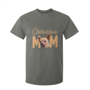 Proud Dog Mom Chihuahua T Shirt For Kid Mothers Day Lover Gift TS12 Military Green Print Your Wear