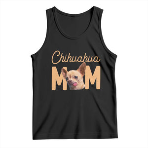Proud Dog Mom Chihuahua Tank Top Mothers Day Lover Gift TS12 Black Print Your Wear