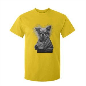 Funny Chihuahua Coffee Lover T Shirt For Kid Do Not Talk To Me Yet TS12 Daisy Print Your Wear