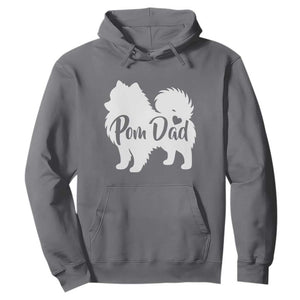 Proud Pomeranian Dad Hoodie Small Breed Dog Owner Gift TS12 Charcoal Print Your Wear