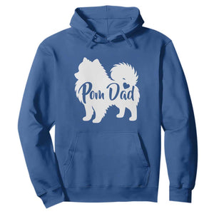 Proud Pomeranian Dad Hoodie Small Breed Dog Owner Gift TS12 Royal Blue Print Your Wear