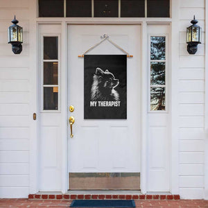 My Therapist Is A Pomeranian Garden Flag Dog Lover Gift Idea TS12 Print Your Wear