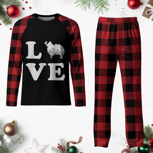 Love Pomeranian Plaid Pajama Set Cute Pom Dog Lover Gift TS12 Buffalo Plaid Print Your Wear