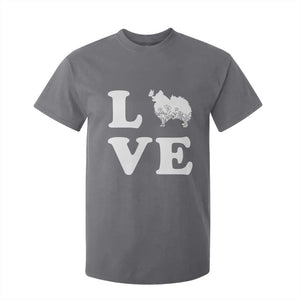 Love Pomeranian T Shirt For Kid Cute Pom Dog Lover Gift TS12 Charcoal Print Your Wear