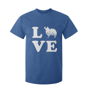 Love Pomeranian T Shirt For Kid Cute Pom Dog Lover Gift TS12 Royal Blue Print Your Wear