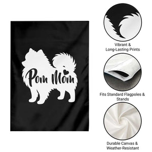 Proud Pom Mom Garden Flag Pomeranian Dog Lover Gift TS12 Print Your Wear