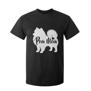 Proud Pom Mom T Shirt For Kid Pomeranian Dog Lover Gift TS12 Black Print Your Wear