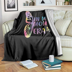 In My Mom Era Throw Blanket Colorful Butterfly Mothers Day Gift TS12 Print Your Wear