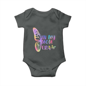 In My Mom Era Baby Onesie Colorful Butterfly Mothers Day Gift TS12 Dark Heather Print Your Wear