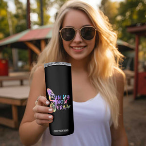 In My Mom Era Skinny Tumbler Colorful Butterfly Mothers Day Gift TS12 Print Your Wear