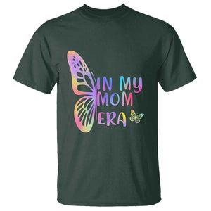 In My Mom Era T Shirt Colorful Butterfly Mothers Day Gift TS12 Dark Forest Green Print Your Wear